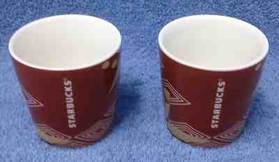 Starbucks Set of 2  2013 Ethiopia Espresso Shot Glasses 3oz. - Sold on eBay Nov, 11th 2018 for $11.10