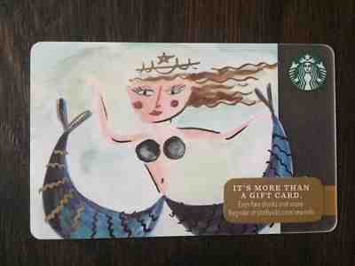 US Series Starbucks "MERMAID SIREN 2014" Gift Card - New No Value - Sold on eBay Nov, 23rd 2018 for $10.00