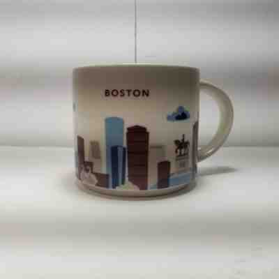 Starbucks Boston You Are Here Coffee Mug Cup 14 oz  Collection 2015 - Sold on eBay Nov, 24th 2018 for $20.50
