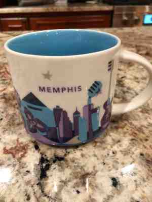 Starbucks 2015 You Are Here Collection MEMPHIS Coffee Mug 14 oz.  - Sold on eBay Nov, 24th 2018 for $15.00