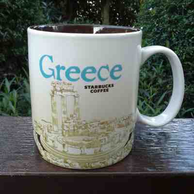 Original Starbucks City Mug 16 oz GREECE Series 2016 Discontinued Original Box - Sold on eBay Nov, 24th 2018 for $21.00