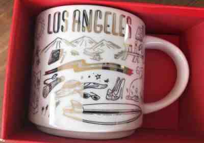 Starbucks Been There Los Angeles Holiday Coffee Mug Collection 14 Oz 2018 - Sold on eBay Nov, 24th 2018 for $12.00