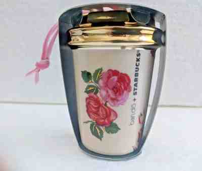 Starbucks Ban.do Ceramic Christmas Ornament Floral 2018 Holiday Bando Collection - Sold on eBay Nov, 24th 2018 for $16.99