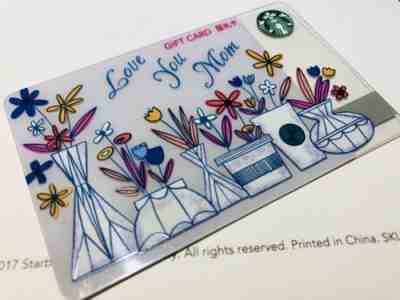 New Starbucks 2018 China Happy Mother’s Day Used Card - Sold on eBay Nov, 24th 2018 for $3.99