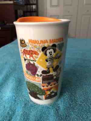 NEW STARBUCKS DISNEY Animal Kingdom Travel Tumbler Coffee Mug Cup 2018 - Sold on eBay Nov, 24th 2018 for $38.95