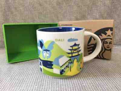New Starbucks 2018 China YAH Dali You Are Here 14oz Mug - Sold on eBay Nov, 24th 2018 for $29.99