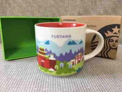 New Starbucks 2018 China YAH Yueyang You Are Here 14oz Mug - Sold on eBay Nov, 24th 2018 for $29.99