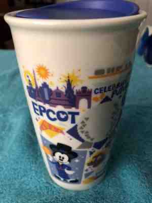 NEW STARBUCKS DISNEY Mickey Epcot Travel Tumbler Coffee Mug Cup 2018 - Sold on eBay Nov, 24th 2018 for $38.95