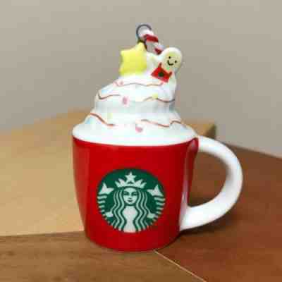 STARBUCKS JAPAN 2018 Ornament MUG with whip Free Shipping? - Sold on eBay Nov, 24th 2018 for $34.00