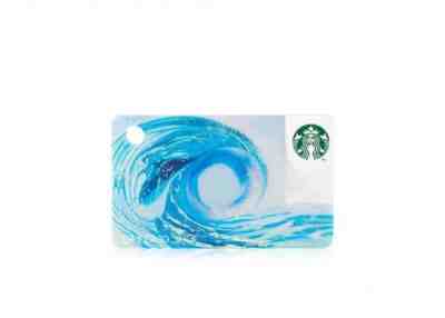 New Starbucks 2018 China Mini Wave Used Card - Sold on eBay Nov, 24th 2018 for $3.99