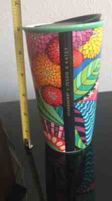 Starbucks JESSIE & KATEY 16oz Double Wall Ceramic Tumbler Fall 2018 NEW NO BOX - Sold on eBay Nov, 23rd 2018 for $31.50