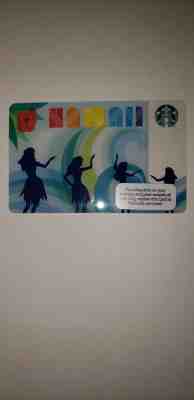 STARBUCKS GIFT CARD: 2012 HAWAII HULA GIRLS LIMITED EDITION HTF COLLECTIBLE - Sold on eBay Nov, 13th 2018 for $3.00