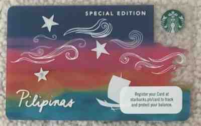 Starbucks 2017 Philippines Pilipinas KAPE VINTA Boat Card Limited Edition - Sold on eBay Nov, 12th 2018 for $9.99
