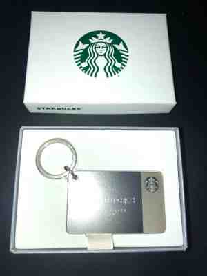 STARBUCKS .925 STERLING SILVER 2014 Limited Edition Gift Card NEW NIB $0 MINT! - Sold on eBay Nov, 12th 2018 for $99.00