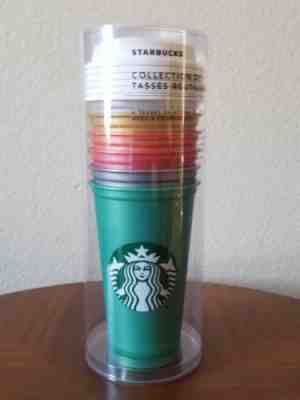 Starbucks Reusable Cup 2018 Holiday Collection 6/16oz Limited Edition  - Sold on eBay Nov, 8th 2018 for $23.95