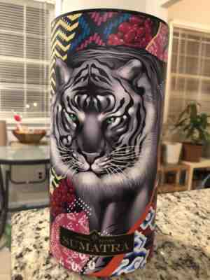 New Starbucks Sumatra Tiger Coffee Container Limited Edition + bag of Coffee - Sold on eBay Nov, 7th 2018 for $17.70