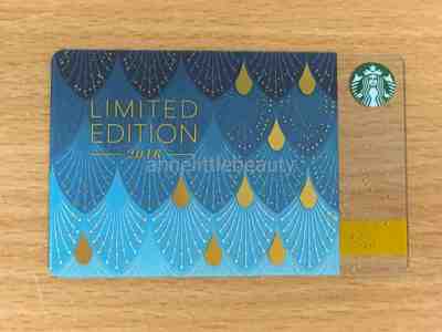 "2018 Mermaid" Starbucks Gift Card Limited Edition Pin intact w/sleeve  - Sold on eBay Nov, 7th 2018 for $4.29
