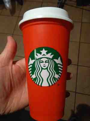 NEW Starbucks Red Cup Reusable 16 Oz Christmas Limited Edition Holiday 2018  - Sold on eBay Nov, 7th 2018 for $10.00