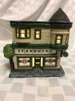 Starbucks HOLIDAY HOUSE: The neighborhood Store 1998 Christmas House - Sold on eBay Nov, 25th 2018 for $49.00