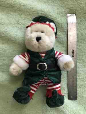 Starbucks Bearista Bear Christmas 2001 Holiday Elf plush 17th Edition Xmas - Sold on eBay Nov, 25th 2018 for $4.99