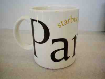 STARBUCKS PARIS 2002 CITY MUG COLLECTOR SERIES. ARC 'd TRIOMPHE. MADE IN ENGLAND - Sold on eBay Nov, 23rd 2018 for $15.00