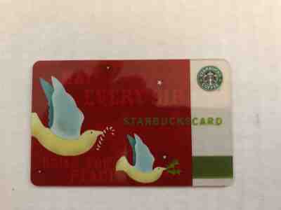 Starbucks 2003 Doves card never swiped  - Sold on eBay Nov, 25th 2018 for $8.00