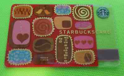 Rare VHTF STARBUCKS 2003 Original VALENTINE'S DAY BOX of CHOCOLATES Card  - Sold on eBay Nov, 25th 2018 for $12.79