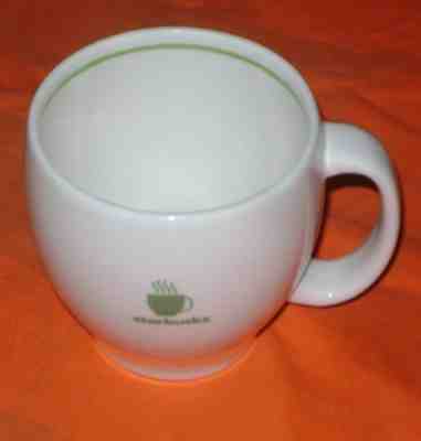 2003 Starbucks Barista Coffee Abbey Mug Ivory Green  3 7/8" Tall~14 oz~ EUC - Sold on eBay Nov, 24th 2018 for $4.99