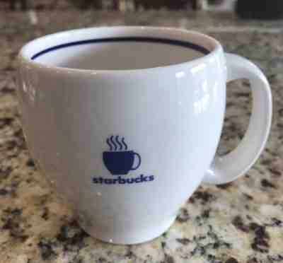 2003 Starbucks Barista Abbey COFFEE MUG Blue 14 oz Steaming Coffee Logo - MINT - Sold on eBay Nov, 24th 2018 for $12.99