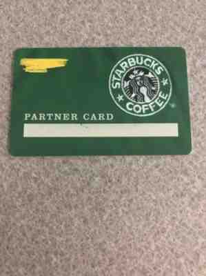 RARE! STARBUCKS 2003 Partner Only GREEN Gift Card USED In Good Condition - Sold on eBay Nov, 13th 2018 for $20.00