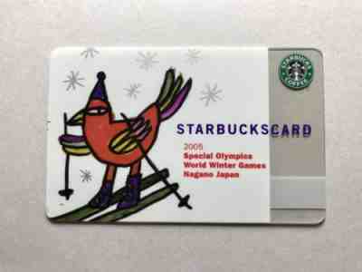Starbucks Card 2004 Japan Special Olympics - Sold on eBay Nov, 25th 2018 for $47.09