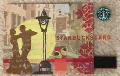 Starbucks 2004 Italian Romance Card RARE - Sold on eBay Nov, 25th 2018 for $14.99