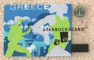 Starbucks 2004 USA Greece Olympics Card RARE - Sold on eBay Nov, 12th 2018 for $14.99