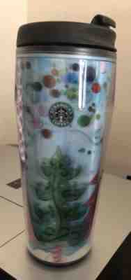Starbucks Coffee Company 16oz Barista Christmas Holiday Travel Tumbler 2004 - Sold on eBay Oct, 28th 2018 for $9.00