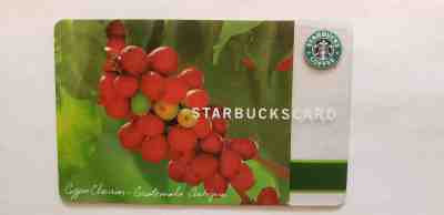 Starbucks Card 2005 Coffee Beans Series 6021 - Sold on eBay Nov, 12th 2018 for $3.25