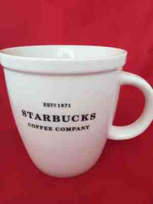 Large Oversize Starbucks Mug, Barista Mug 2006 White Large Mug - Sold on eBay Nov, 25th 2018 for $19.73