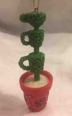 Starbucks 2006 Topiary Christmas Ornament 3” - Sold on eBay Nov, 24th 2018 for $4.65