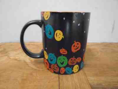 Starbucks Coffee Mug Cup Halloween Fall 2007 Black Orange 12 oz  - Sold on eBay Nov, 25th 2018 for $10.00