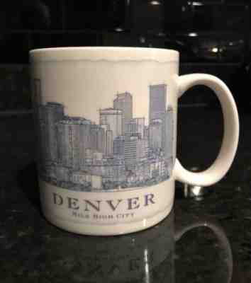 STARBUCKS DENVER MUG 2007 GLOBAL ARCHITECT SERIES COLLECTORS COFFEE MUG - Sold on eBay Nov, 24th 2018 for $14.01