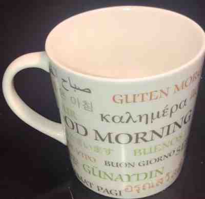 Starbucks Coffee Mug Cup Good Morning 2007 Different Languages 16 floz - Sold on eBay Nov, 24th 2018 for $16.00