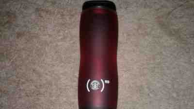 Starbucks 2008 (Product)Red Soft Silicone Outside 16 oz Travel Tumbler - Sold on eBay Nov, 25th 2018 for $14.95