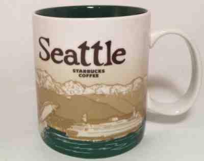 2009 Starbucks Global Icon SEATTLE Mug, Excellent Condition - Sold on eBay Nov, 25th 2018 for $17.50