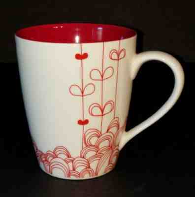 2009 STARBUCKS Love Heart Strings Valentine's Red Mug Cup ~ New Bone China ~ EUC - Sold on eBay Nov, 25th 2018 for $5.95