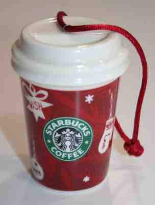 STARBUCKS Ornament? HOLIDAY 2009 Red Love Joy Wish Retired Discontinued  - Sold on eBay Nov, 25th 2018 for $9.99