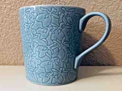 2010 Starbucks Coffee Mug Design House Stockholm Blue Floral Texture 16 oz.  - Sold on eBay Nov, 25th 2018 for $7.00