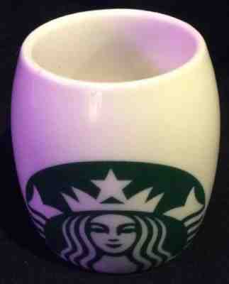 Starbucks Siren Christmas Holiday Ornament 2010 New logo Mini Coffee Mug 3oz - Sold on eBay Nov, 25th 2018 for $11.86