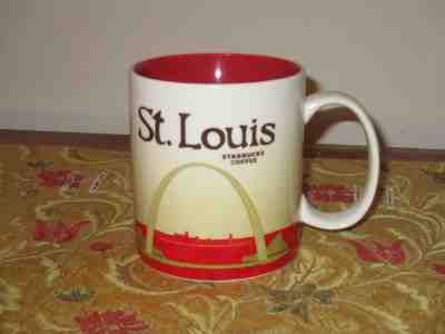 Starbucks St Louis Coffee Mug 2010 Tea Cup Arch Global Icon Series 16 oz. Jumbo - Sold on eBay Nov, 25th 2018 for $14.77