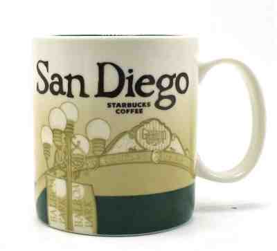 2010 Starbucks Mug San Diego California Gaslamp Quarter Collector Series mug  - Sold on eBay Nov, 25th 2018 for $8.96