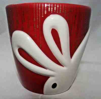 Starbucks Year of the Rabbit Christmas Mug 2010 China White Red Gold Trim - Sold on eBay Nov, 25th 2018 for $45.00