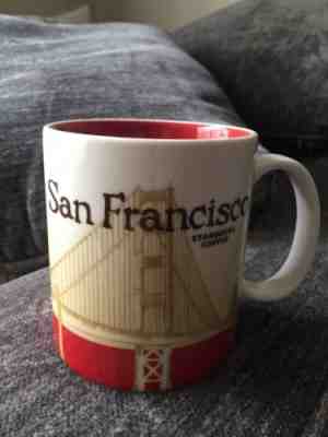 Starbucks Coffee Collector City Mug Cup San Francisco California 16 Ounce 2010 - Sold on eBay Nov, 25th 2018 for $25.99